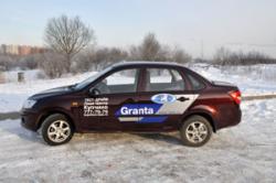 LADA Granta - проба руля