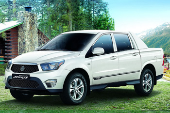 SsangYong Korando Sports появился на рынке Южной Кореи