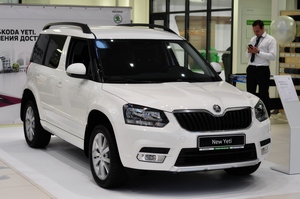 Skoda Yeti подправили внешность