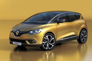 Renault представит четвертое поколение минивена Scenic