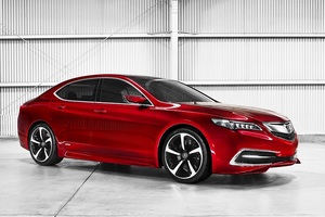 Серийный седан Acura TLX дебютирует в Нью-Йорке