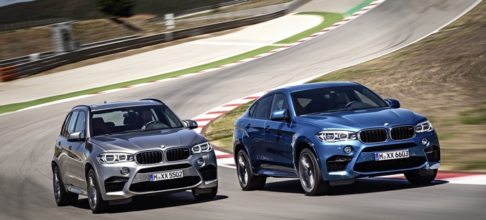 BMW X5 M  BMW X6 M