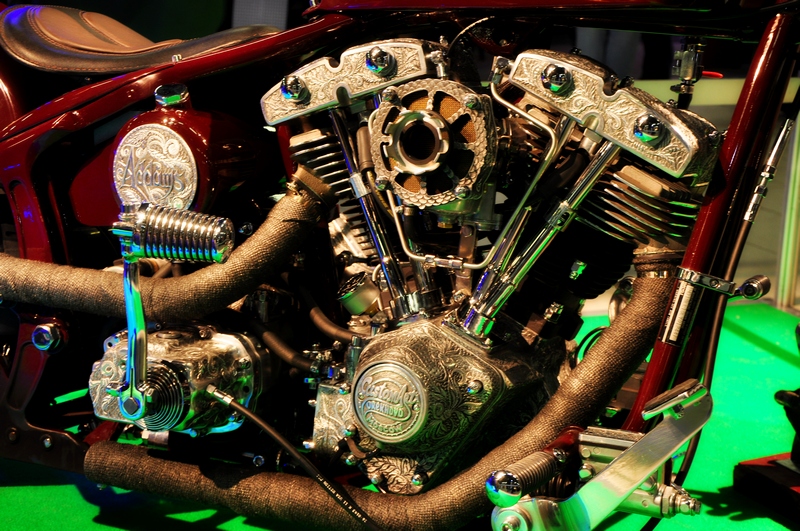 выставка мотоциклов в СПб 2014