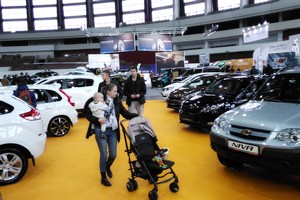 Сегодня, 6 апреля стартовала юбилейная XXV выставка "Мир автомобиля"