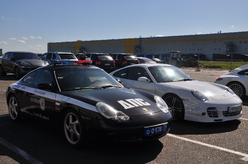 Porsche 911 на службе в полиции