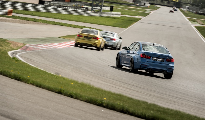 BMW M3 и M4 на треке Moscow Raceway