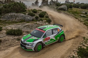 Команда Skoda одержала первую победу в сезоне зачета WRC 2