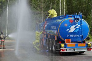 АЗС «Газпромнефть» в Петродворце прошла проверку на готовность к чрезвычайным ситуациям