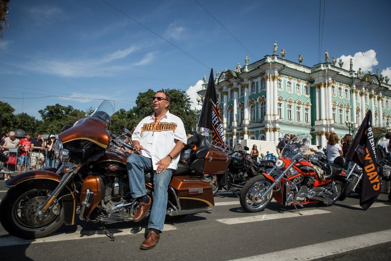Фестиваль Harley-Davidson в Санкт-Петербурге