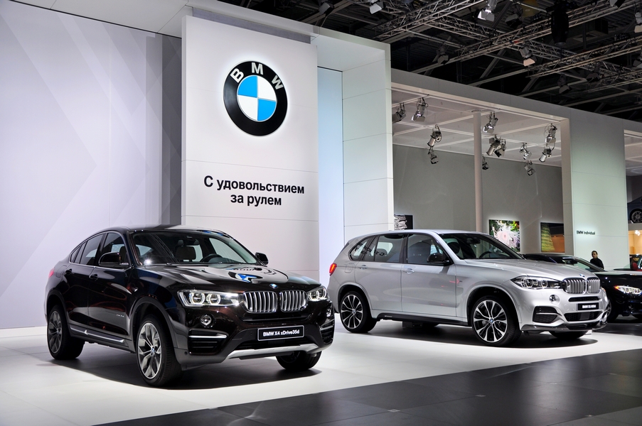 Стенд BMW на ММАС 2014