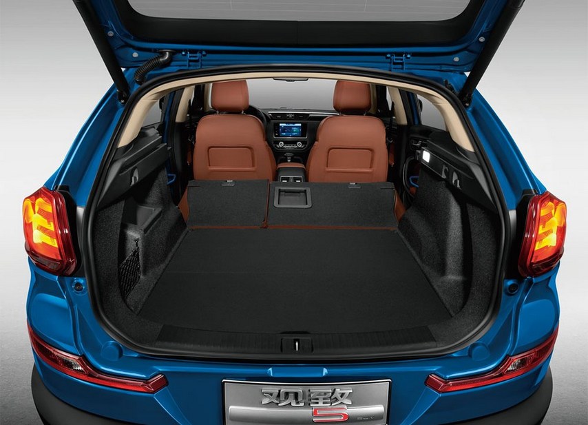 багажник Qoros 5 SUV 2016