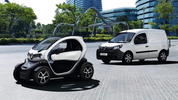 Renault запускает в продажу электромобили TWIZY и Kangoo Z.E.