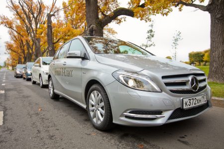 «Мерседес-Бенц» B-Class и GLK-Class в отеле «Балтийская звезда»