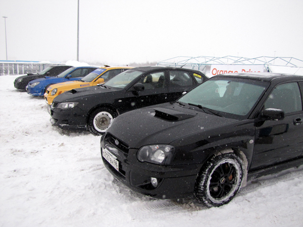 3 поколения Subaru WRX STI