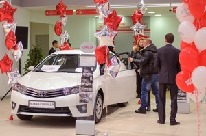 Компания «Инчкейп Олимп» провела «Дни горячих цен наToyota»