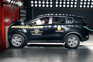 Новые KIA Optima и KIA Sportage получили «5 звезд» безопастности