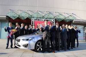 Subaru Impreza получило премию Автомобиль года в Японии