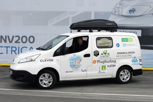 Электромобиль Nissan e-NV200 отправляется в 35-дневный тур по Европе