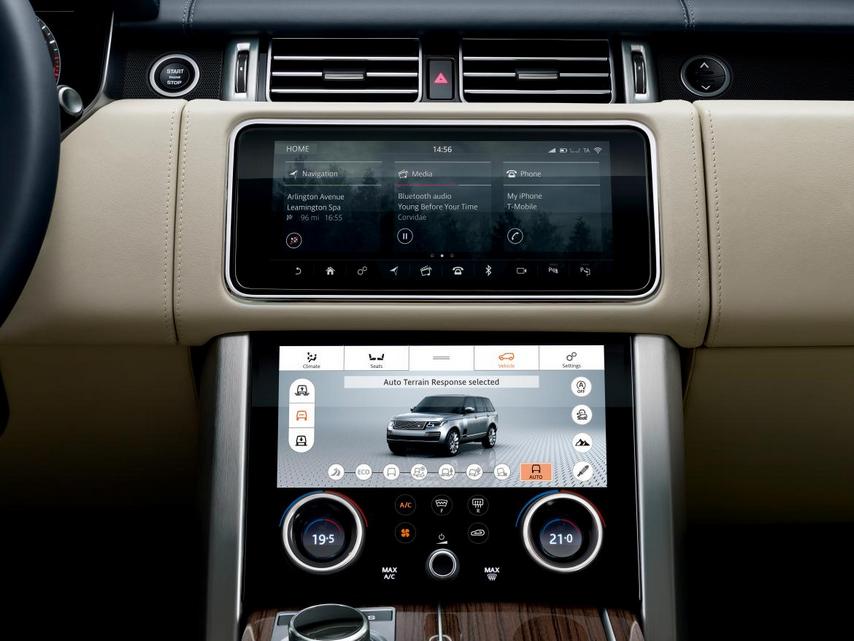 Мультимедийная система компании Jaguar Land Rover – Touch Pro Duo