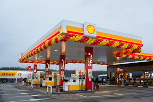 Компания «Shell» открыла в России трехсотую АЗС
