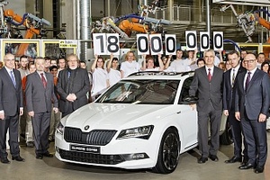 Автопроизводитель Skoda выпустил 18-миллионный автомобиль