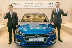 В Москве представили Hyundai Solaris второго поколения