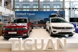 Volkswagen Tiguan 2017 модельного года представили в «Нева-Автоком»