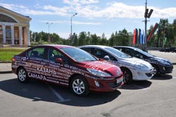 Столетие Peugeot в России отмечается масштабным автопробегом