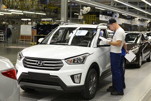 Завод Hyundai приступил к производству нового кроссовера Creta