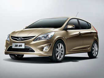 В Китае показали близнеца будущего хэтчбека Hyundai Solaris