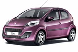 Peugeot 107 (PM) с 2008 - 2012