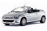 Peugeot 206 CC (2D) с 2001 - 2007