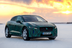 Jaguar I-PACE прошел испытания на шведском полигоне при температуре ниже -40°C