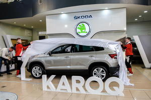 Авто Премиум представил в Петербурге новый Škoda Karoq