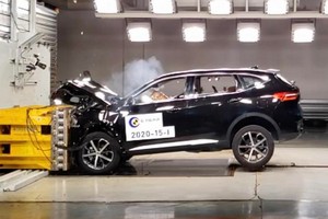 Haval F7 получил высокие оценки в серии краш-тестов C-NCAP